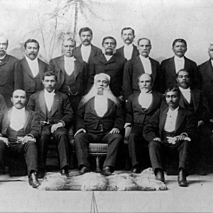 group portrait of petitioners